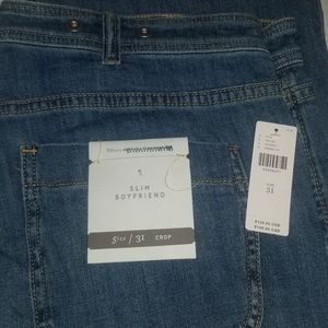 NWT Anthropologie Slim Boyfriend Jeans
